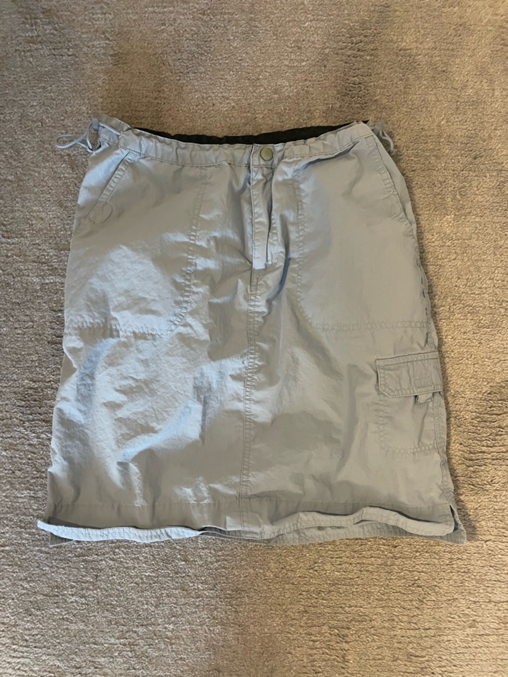 Light Blue Women’s Cargo Skirt